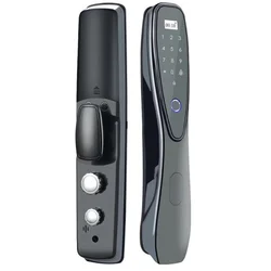 Дверной смарт-замок Tuya с Wi-Fi, управление через приложение, Электронная карта, биометрический сканер отпечатка пальца, для умного дома, оптовая продажа