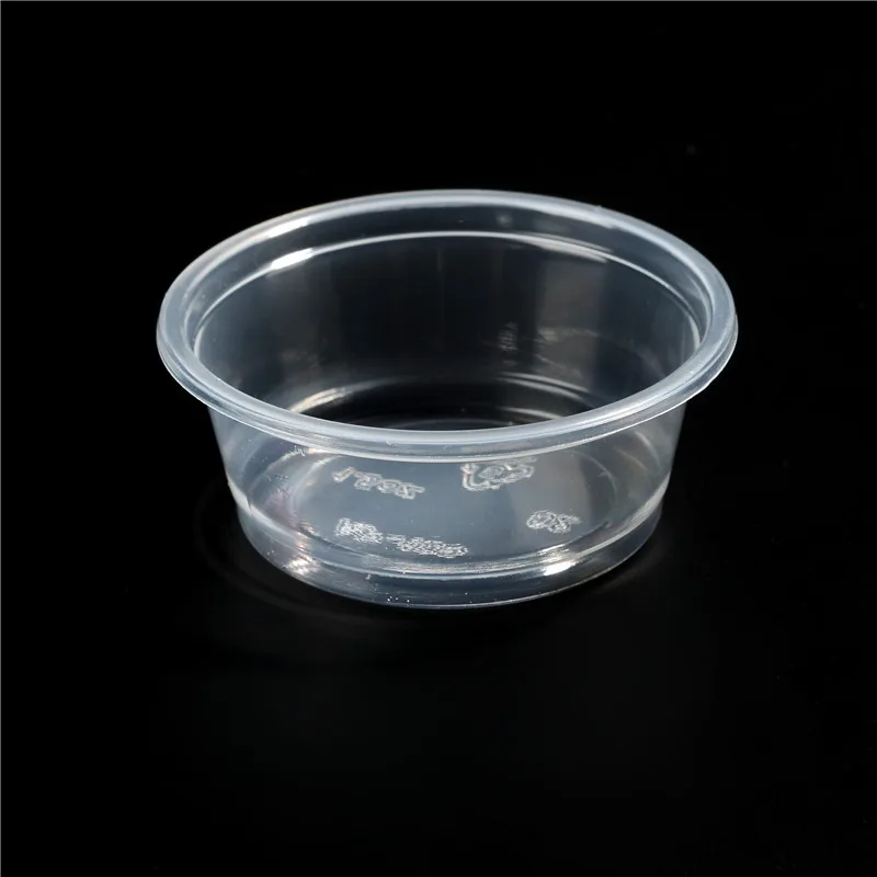 transparent 1oz PP jelly cup 30ml milk portion cup PP sauce container plastic cup