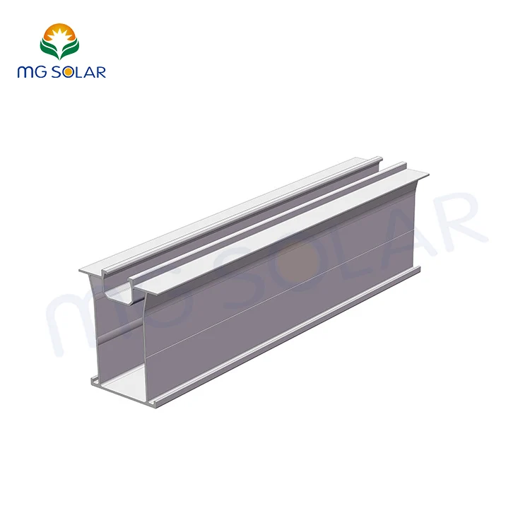 High quality galvanized steel material Pile Ground Mount Solar Structure System