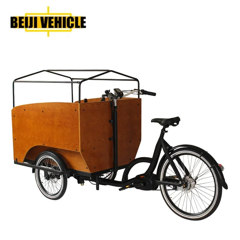 3 wheel e tricycle with Bigger Cabin electric cargo bike frame in Bicycle for sale