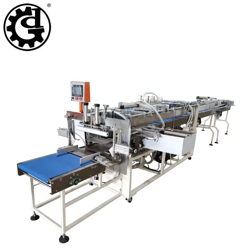 Semi automatic multi tissue rolls toilet paper kitchen towel packing sealing machine