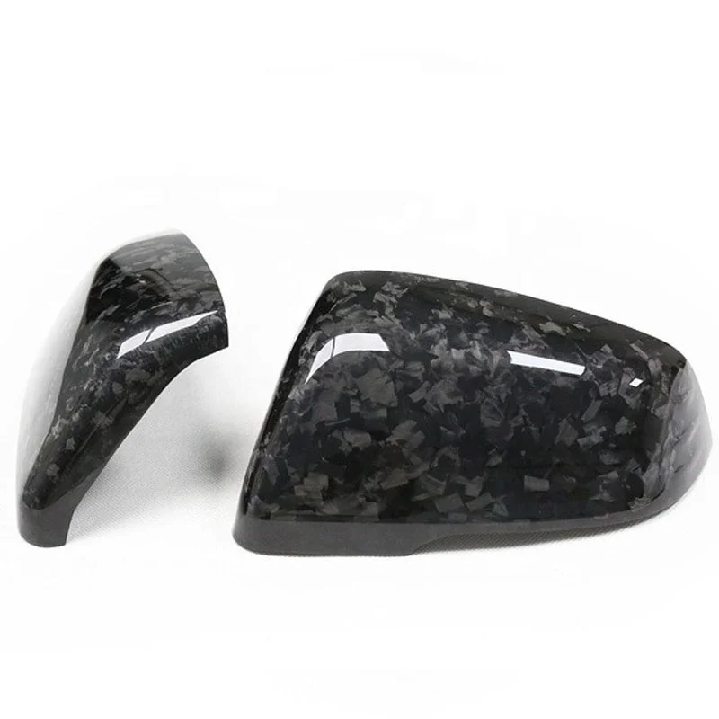 Car Rear View Mirror Cover, Carbon Overlay Side Mirror Cover for Toyota Supra A90