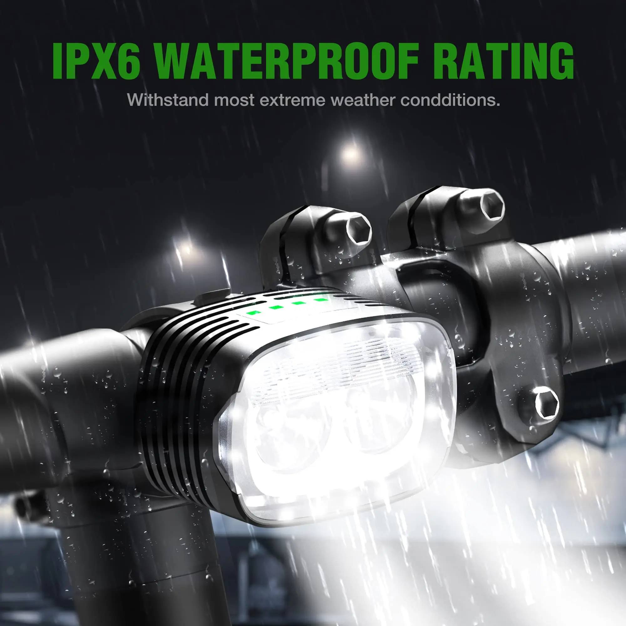 UMIONE Bicycle Light Emitting USB Rechargeable Headlight 350 Lumens Bike Accessories Light Emitting Diode Bike Front Flashlight