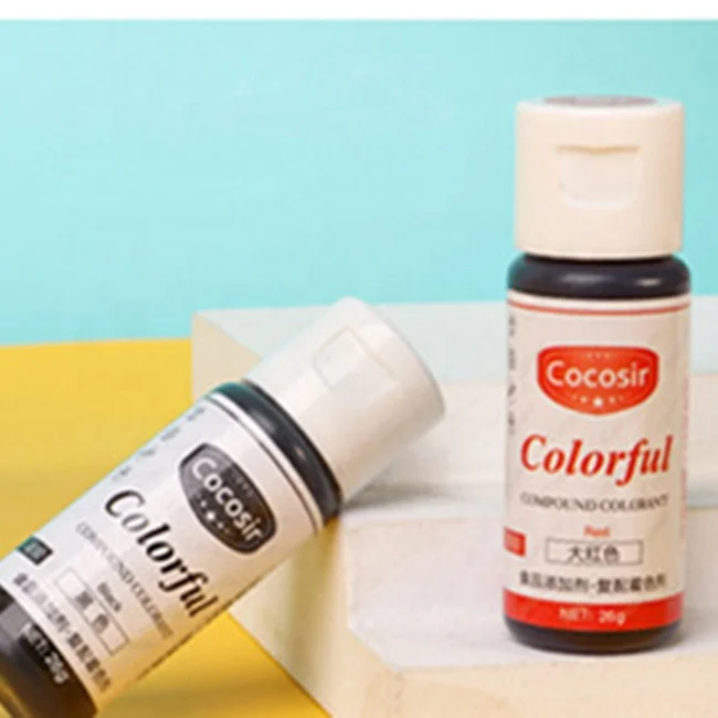 Top sale food Use Gel Color OEM Safe Pigment Food Color