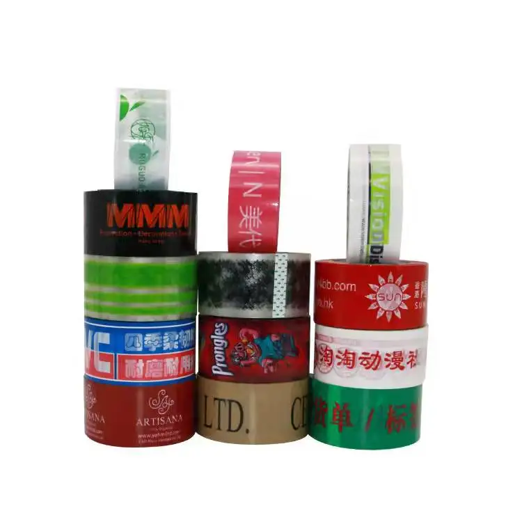 Custom Opp Packing Tape With Logo Adhesive