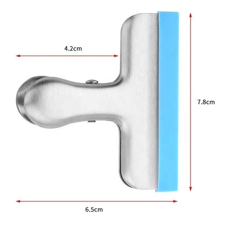 Bag Clips Wholesale Customized Chip Food Bag Clips Covered with Silicone