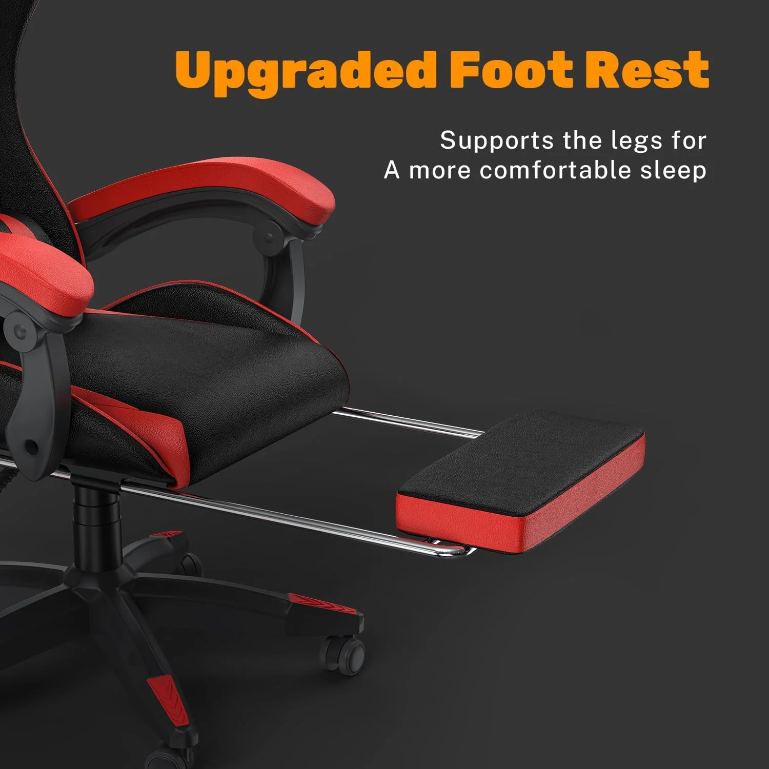 Ergonomic Chair Reclining Leather Silla Racing Gamer Gaming Chair With Footrest Massage Pc Computer Gaming Chair