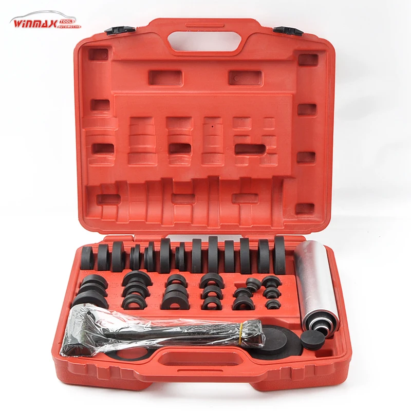 Winmax 37 pcs wheel bearing oil seal removal installation car repair tools kit