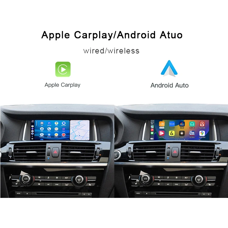 NBT System Wireless Android Auto Vehicle Gadget Carplay For BMW F48 F25 F26 F15 F16 2012-2018