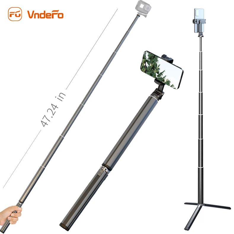 Flexible Selfie Stick Tripod Mini 360 Degree Handheld Telescopic Fill light Phone Selfie Stick