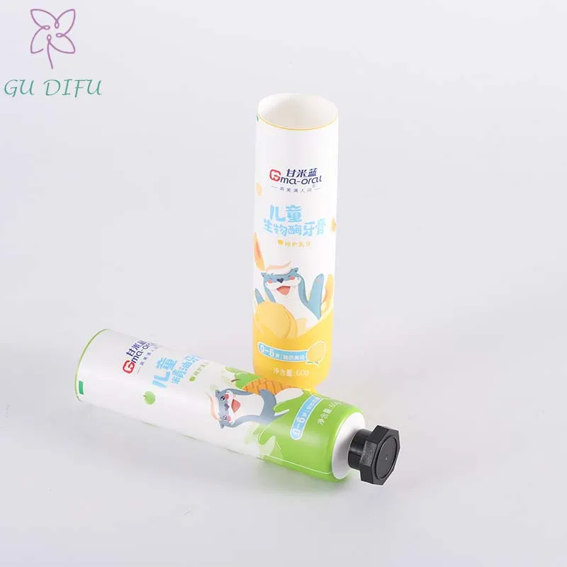 Custom Printing Logo PBL Plastic Tube Toothpaste Tube Squeeze Empty Tube Packaging 100g105g110g115g120g