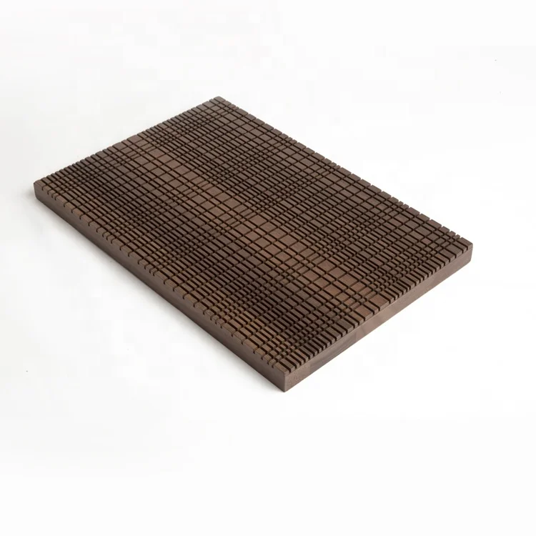 Dongguan Millwork Factory Wooden Interior Timber Wood Siding Cladding 3D Decoration Sandwich Board Flute Wall Panel