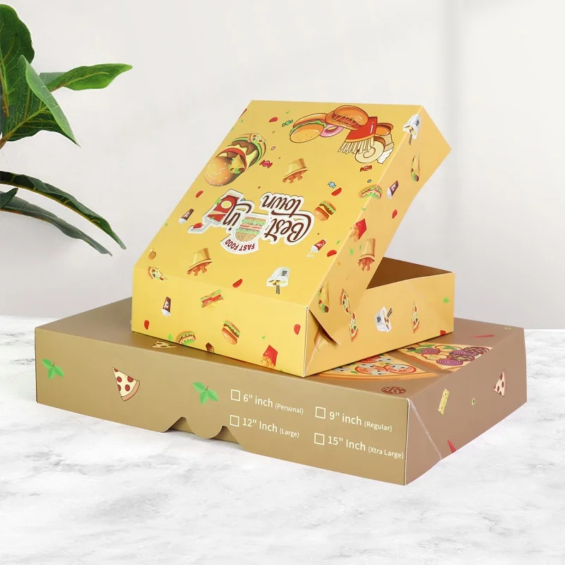 Powerful manufacturer custom printed pizza box china wholesale pizza paper packing box