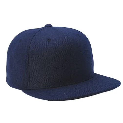 Cheap nice quality custom logo sports caps adjustable plain flat brim Hip Hop Hats 6 Panel Blank Snapback Baseball Caps