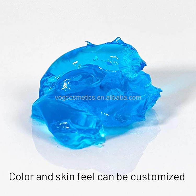 Private Label Natural Extra Strong Hold Hair Styling Gel Long Lasting Molding Wax Hair Gel