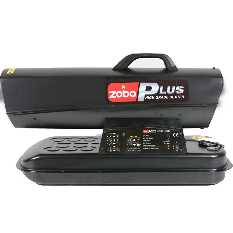 
ZOBO Hot Sale Portable Greenhouse Heating Warm Farm Diesel Heater Kerosene Brooder Forced Air Heater For Chicken 