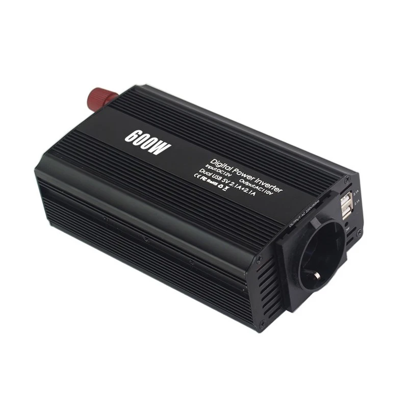 Shenpu 600W Инвертор автомобильный инвертор Чистая синусоида