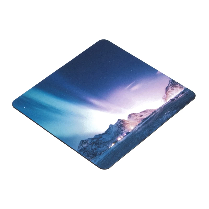 Wholesale Sublimation Custom Design Mousepad White Printed Non Slip Eco Friendly Gaming Natural Rubber Mouse Pads