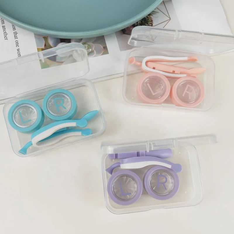 Уход за глазами контактные линзы для удаления вставки для контактных линз футляра пинцетом носить Палка Набор инструментов для контактных линз дорожный набор