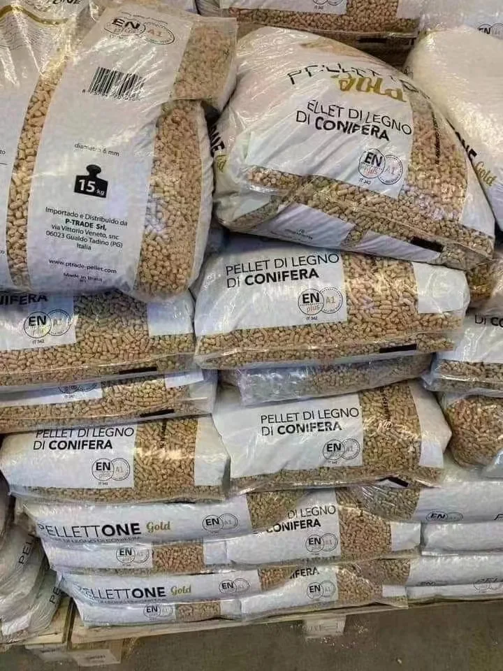 Briquette Wood pellets for Sale Fir Pine Beech wood pellets in 15kg Bags Malaysia Hardwood Pellet Wood