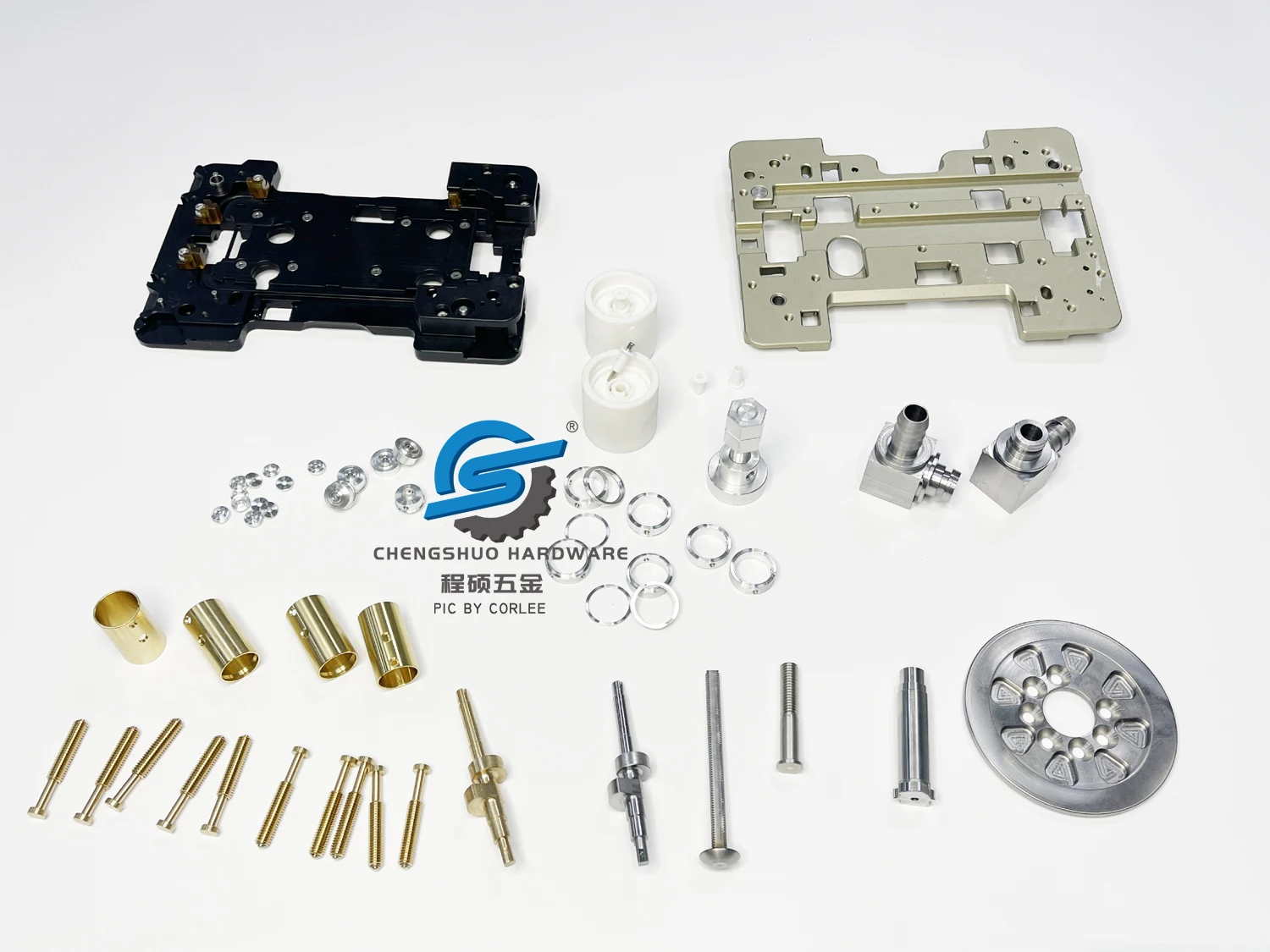 Custom Aluminum Adapter Rod CNC Machining Services Factory Turning Milling Chengshuo Hardware Machined