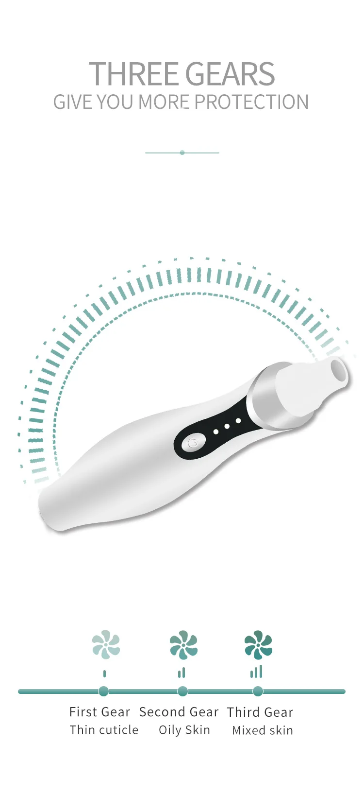 Визуальный Инструмент для удаления черных точек, домашний косметический инструмент, прибор для удаления черных точек, Электрический Очиститель пор лица