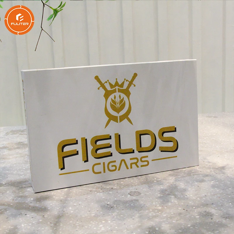 Custom Luxury Red Magnetic Closure Cigar Packaging Wholesale Empty Handmade Paper Cigar Box