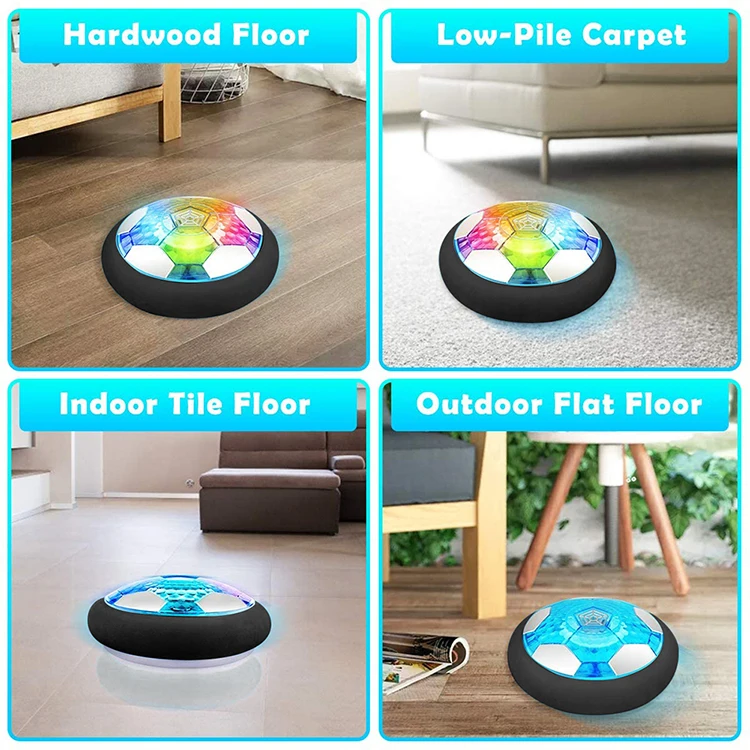 Balin Hot Sale Plastic Charging Indoor Kids Toys 2024 Hover Football Hover Soccer Ball Toy With 2 Goals