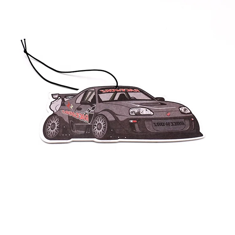 Customized fragrance high performance paper auto car hanging air freshener