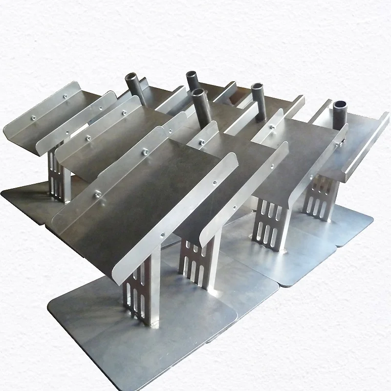 poster display steel floor standing menu board stand guide sign holders custom sheet metal product