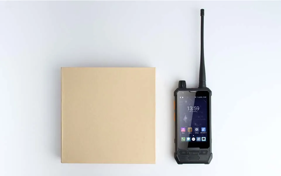  UNIWA P2 NFC IP67 водонепроницаемая кнопка SOS 5 Вт DMR двухсторонняя рация для профессионального