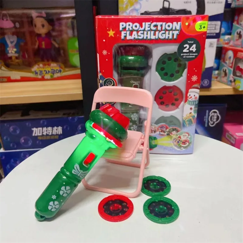 2023 new toys early education cognition dinosaur animal pattern Kids Toys Game Christmas projection flashlight