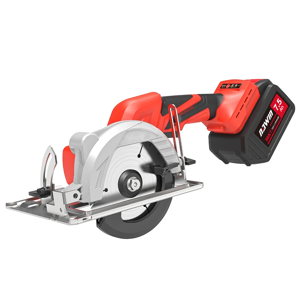 NAWIN High Speed Power Saws 5 inch Brushless Motor Woodworking Tools Circular Saw for Wood Cutting
