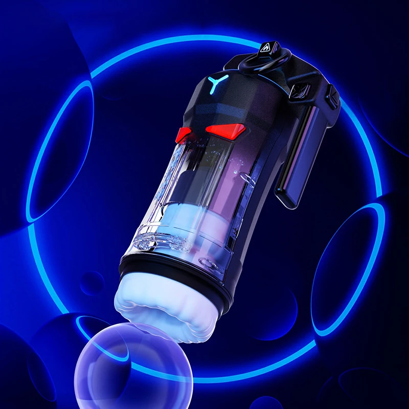 Wholesale Male Automatic Masturbation Machine Telescopic Thrusting Aircraft Cup Male Masturbator Robot Masturbation Cup Sex Toy