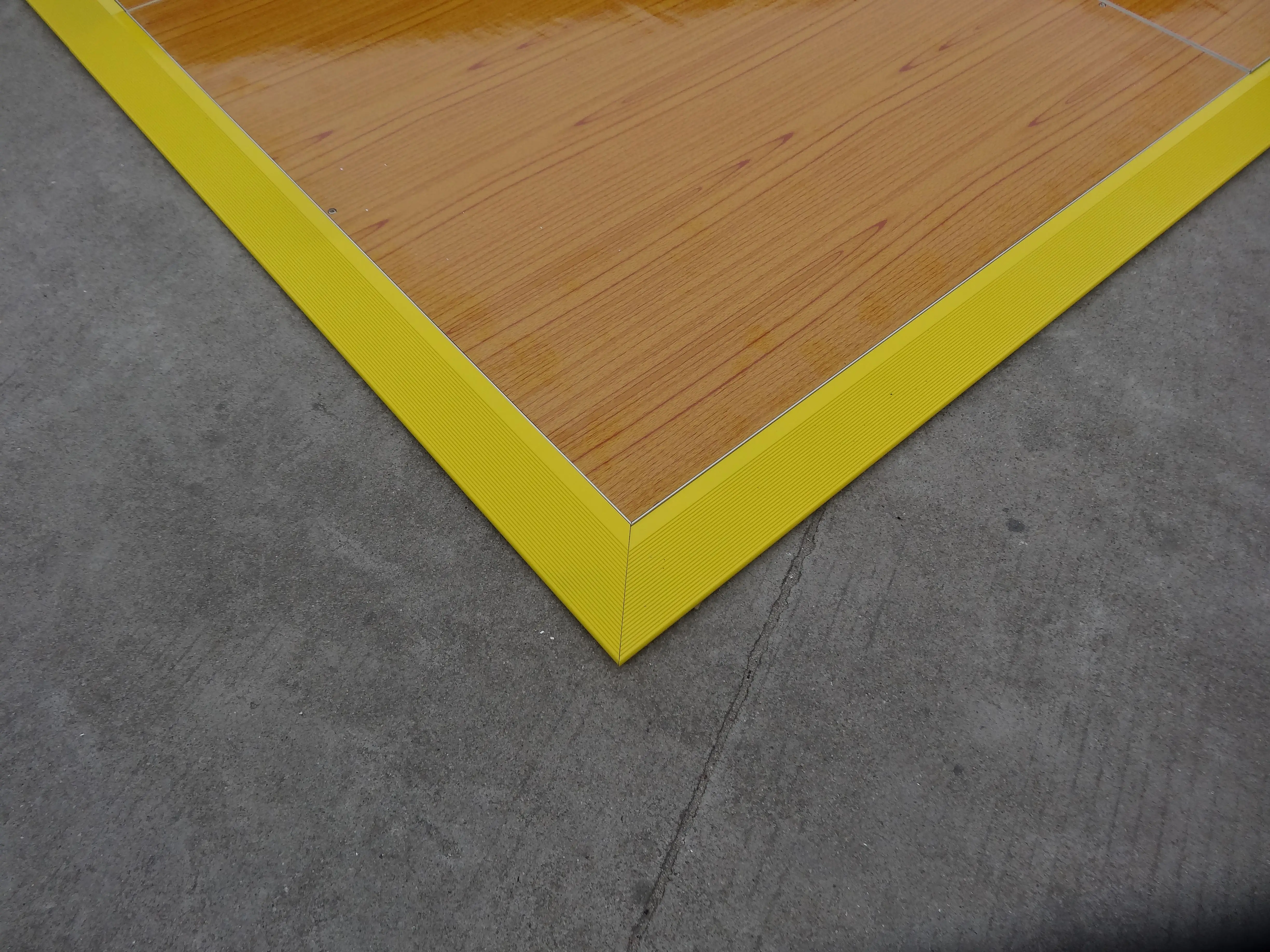 Pear yellow wooden dance board portable floor indoor ballroom dance floor