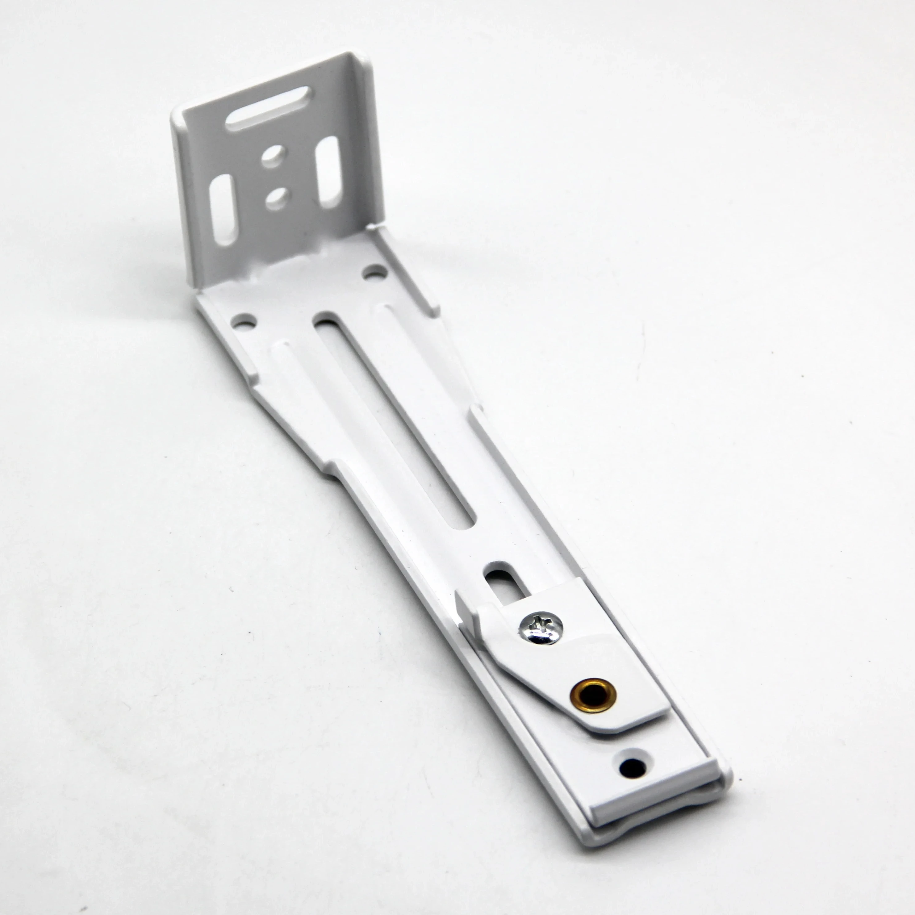 Super Strong Triple Bracket White Exentible Curtain Rail Bracket Iron Wall Fix for wave fold s fold curtain rail ripple fold