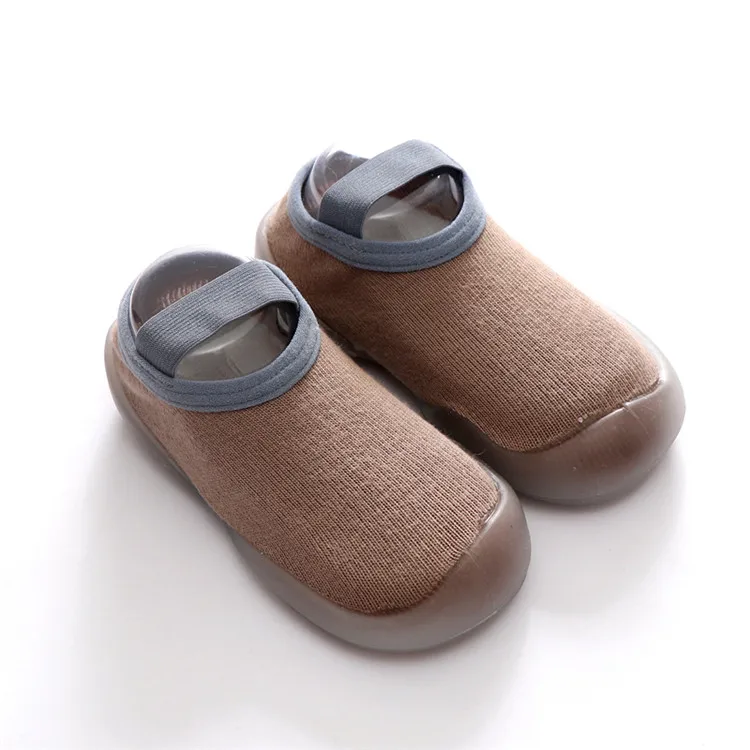New arrivals sporty anti-slip breathable white baby no shoe socks and best selling baby shoes sock