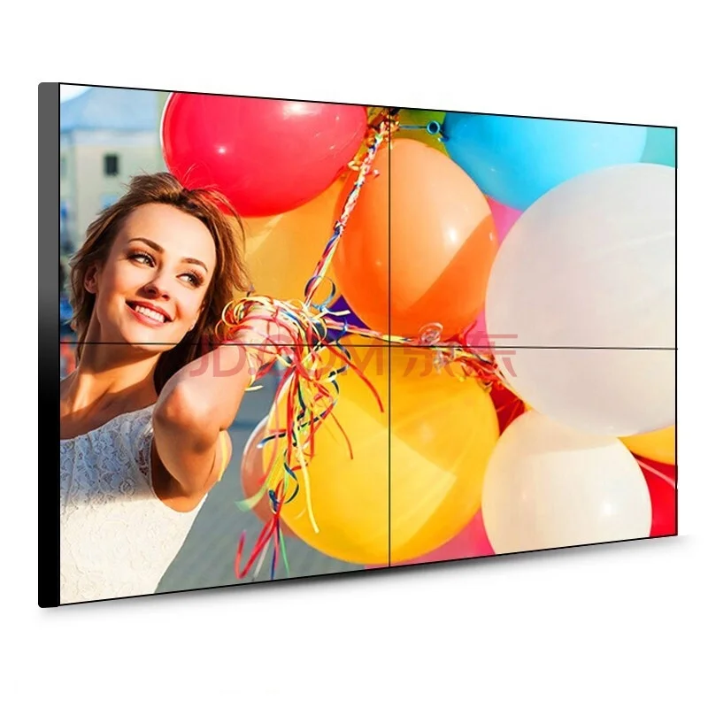Amoi Splicing screen Video Wall solutions digital Display splicing screen 4k controller 55 inch indoor 2x2 3x3 cheap