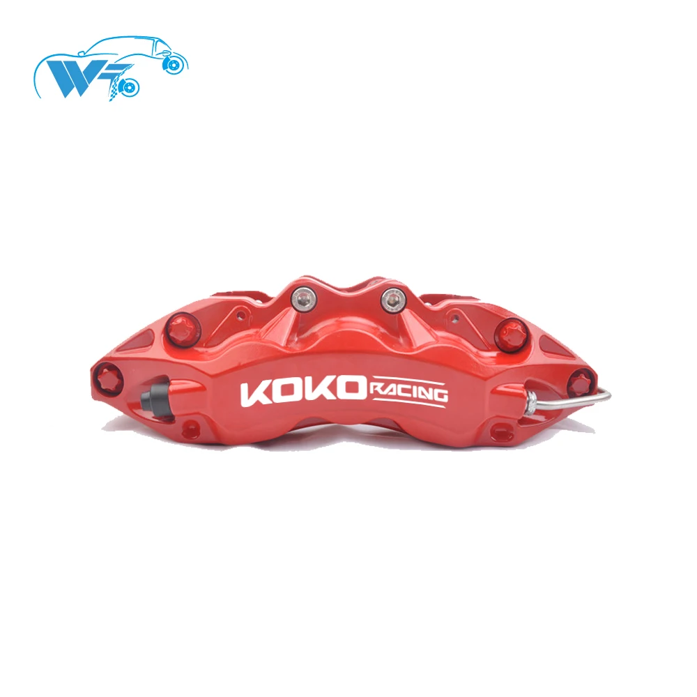 
WT9040 6 pot brake caliper 355*32mm drilled brake disc 18 rim front wheel for kia k5 