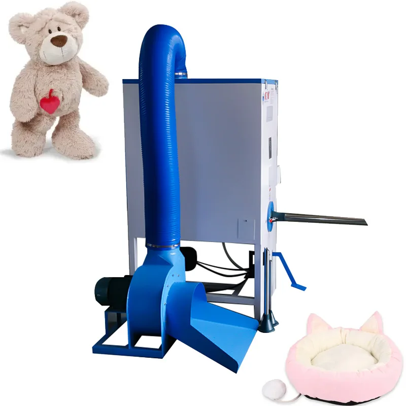 Easy operation kennel quilt filling machine stuffing machine for plush toys