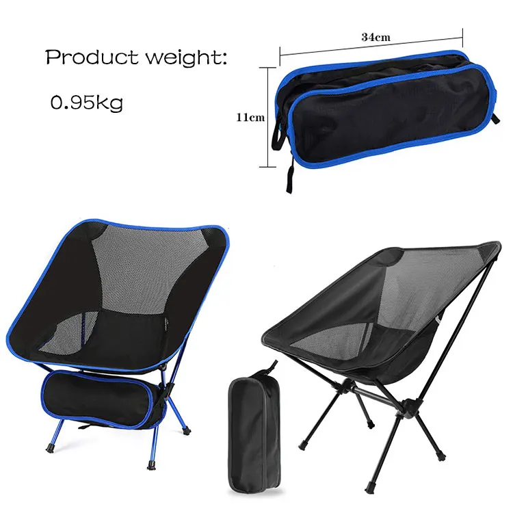  Dropshipping best Seller New Outdoor Folding Aluminum Moon Beach Camping