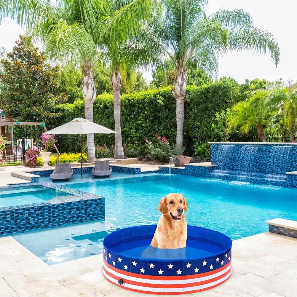 Durable Multipurpose Pet 3-In-1 Paddling , Sand Pit Or Large Foldable Pvc Pets Dog Cat Bathing Pool Swimmin Pools For Dogs