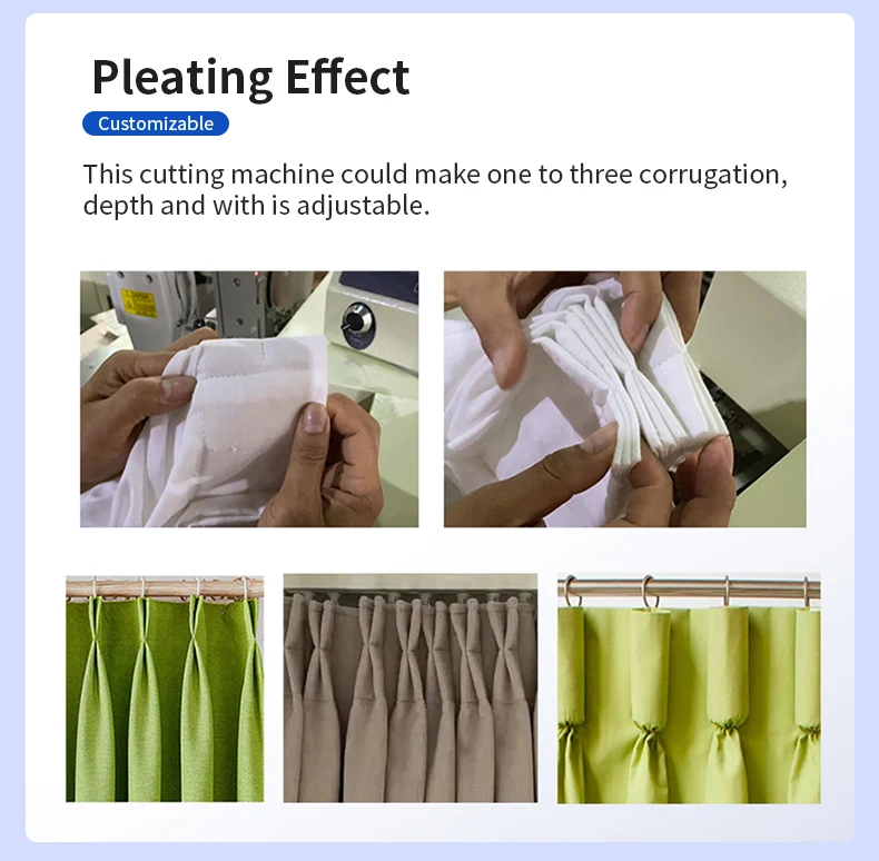 On Sale Full-automatic Curtain Pleating Machine