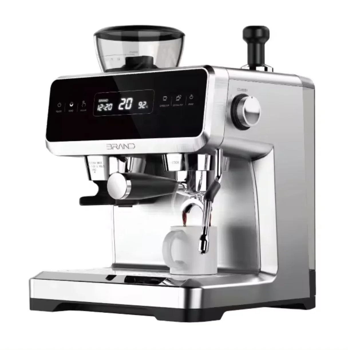 JH-C8020 2024 Best selling Italian style Cappuccino maker Espresso coffee maker machine