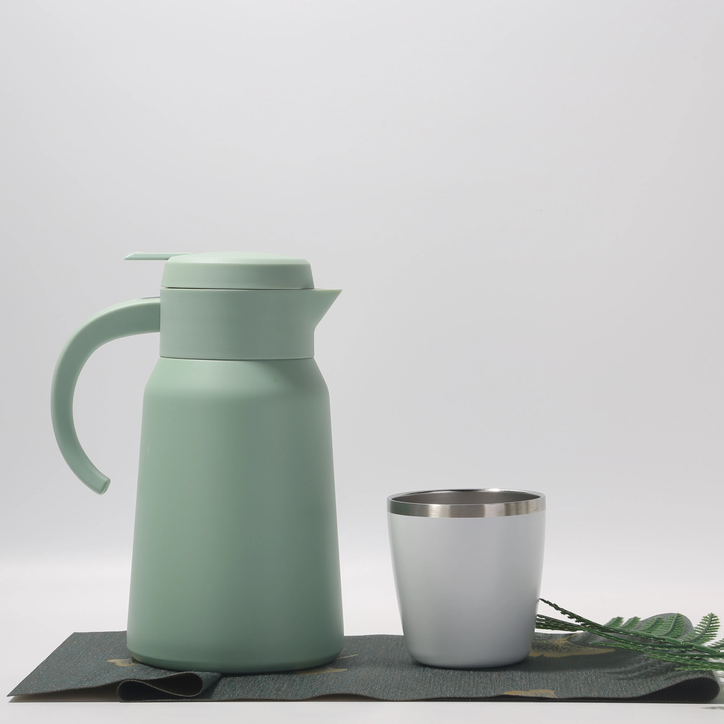 Luxury Fancy Catering Insulated Commerical Stainless Steel Vacuum Tea Coffee Pot Thermos Hot Water Kettle