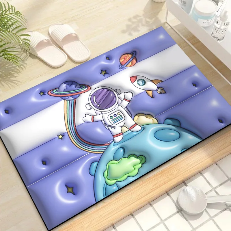 Детский декоративный коврик для ванной