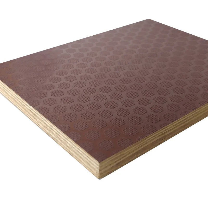 Anti-Slip Film Faced10-20mm Hardwood Plywood Sheet Red/Black/Brown for Construction and Flooring