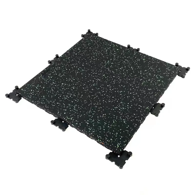 Best Choice Gym Crossfit Fitness SBR Rubber Flooring Mat Tile Granulated rubber mat flooring