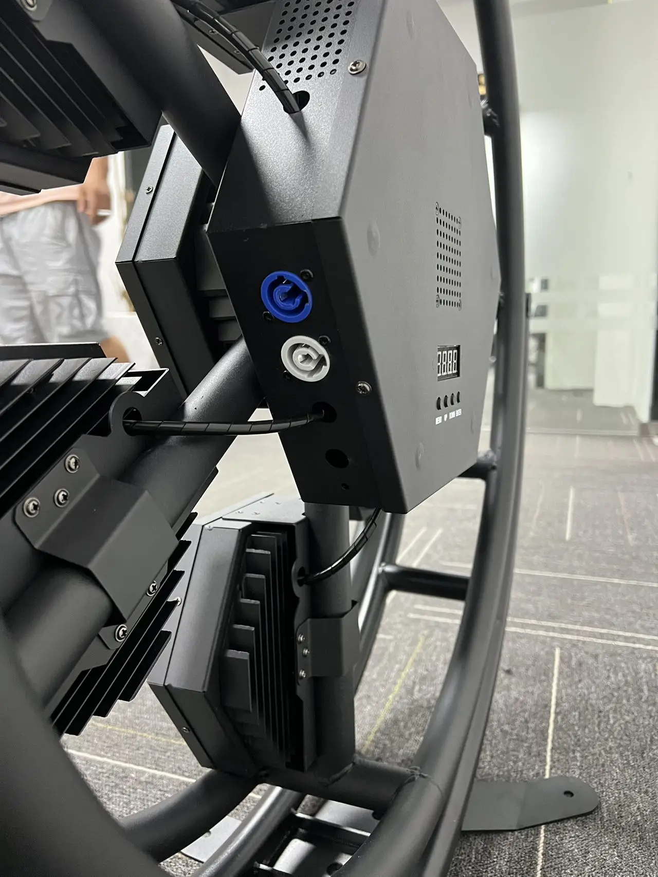 DMX512 Controlled 7-Halo Hexagon LED Pixel Stage Lights High Visibility New Generation Lighting for Background Stage Beam Effect