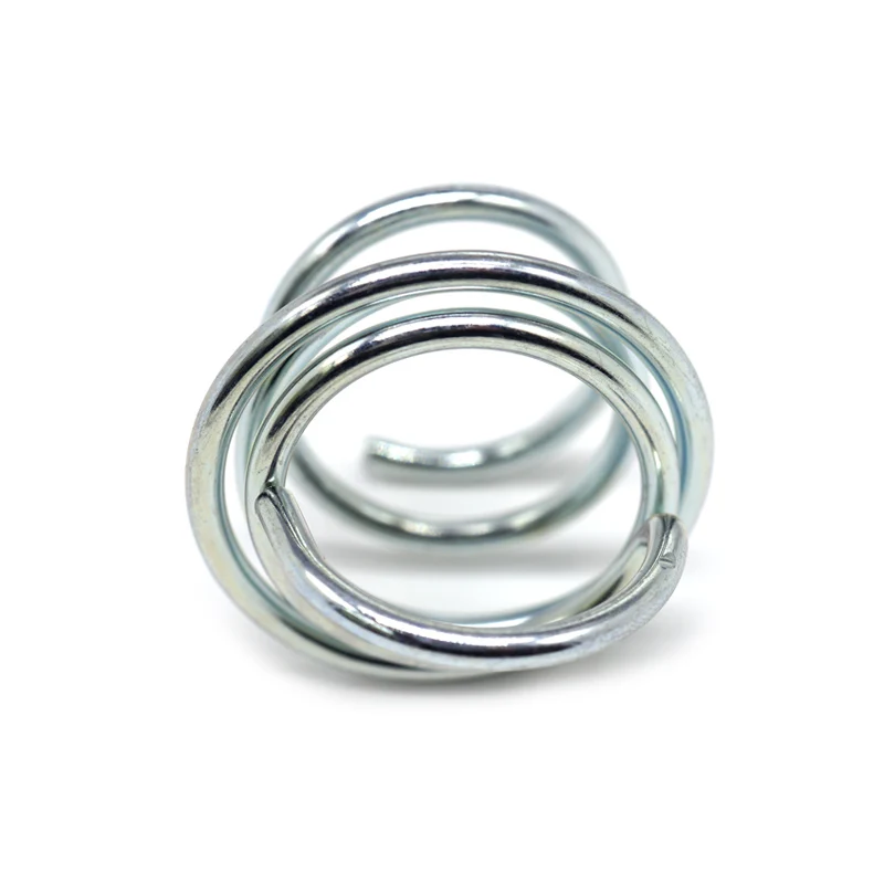Custom Coil Springs Zinc Plated Stainless Steel Spiral Wire Tower spring Small Coil Compression Conical Spring